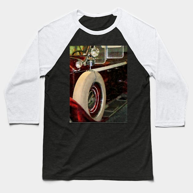 Cars - Spare Tire Baseball T-Shirt by SusanSavad